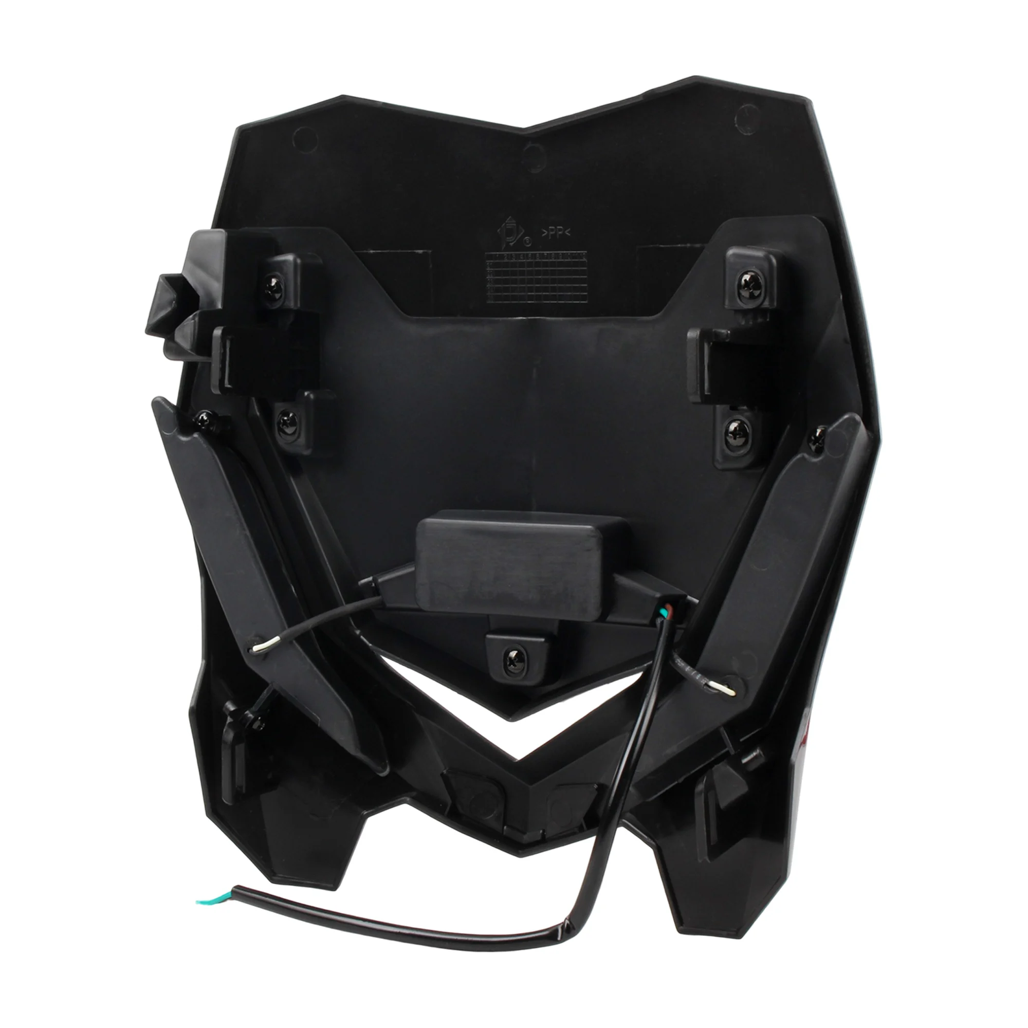 For SURRON Light Bee S/X TALARIA Universal E-bike Number Plate Headlight Mask With LED Front Fairing Motocross Modified DirtBike