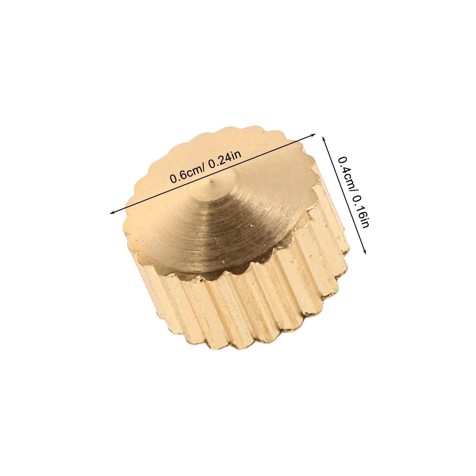 

50 Pcs Watch Accessories Clock Repair Kit Nut DIY Replacement Metal Movement Projects