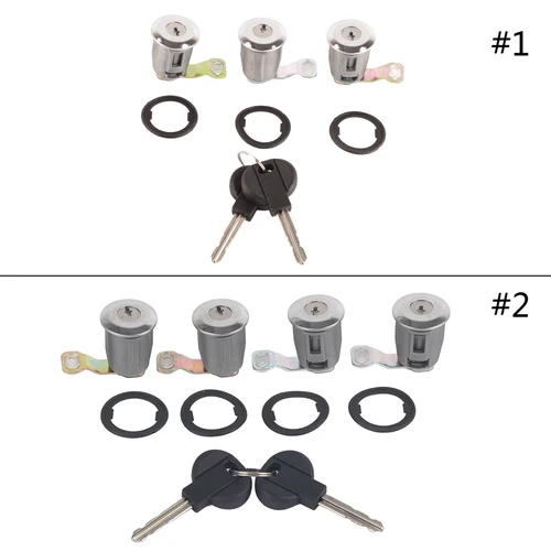 Imagen 1 del producto 252522 Juego de barril de cerradura de puerta de coche con llaves para Peugeot Partner Citroen Berlingo Xsara