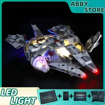 LEGO 75257 밀레니엄 팔콘용 DIY LED 조명 키트, 블록 모델 제외, LED 조명만 포함 