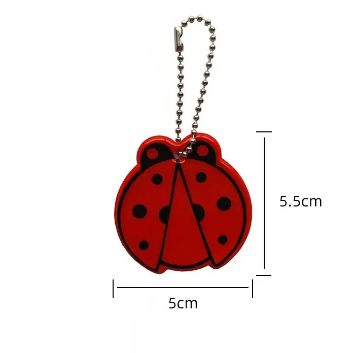 ladybug keychain dragonfly bee ladybug caterpillar cartoon doll keychain