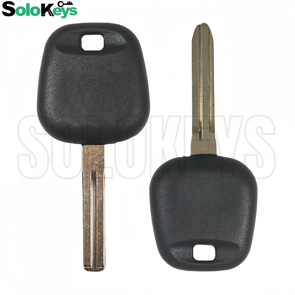 10Pcs/LotS OLOKEYS Replacement Auto Transponder Key Shell For Toyota Car Big Head Holder Chip Hollow Uncut With Two Sides LOGO
