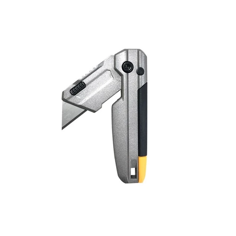 

Tool knife one-click folding utility knife zinc alloy mini portable outdoor