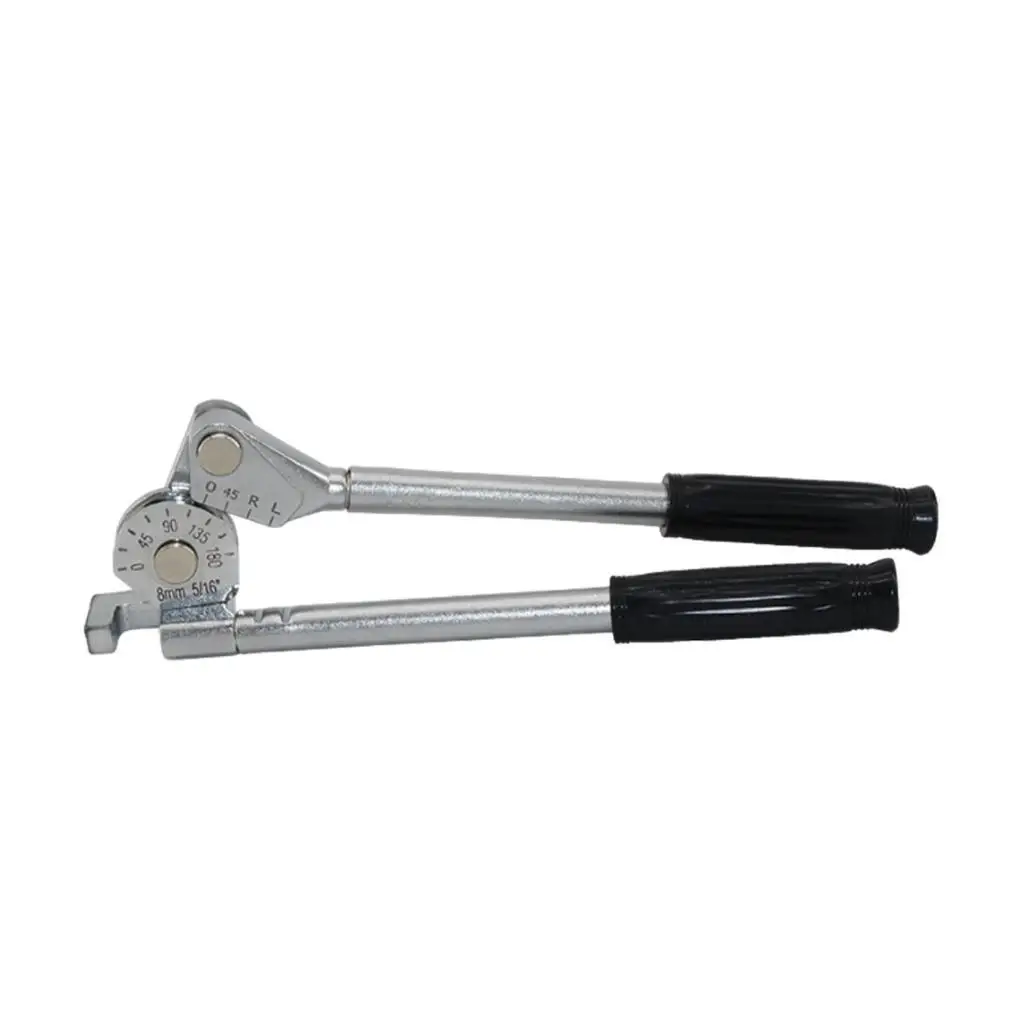 Hydraulic Pipe Tubing Bender 180 Degree Copper Tube Bender Steel Manual Tool for Plumbing and AC Maintenance