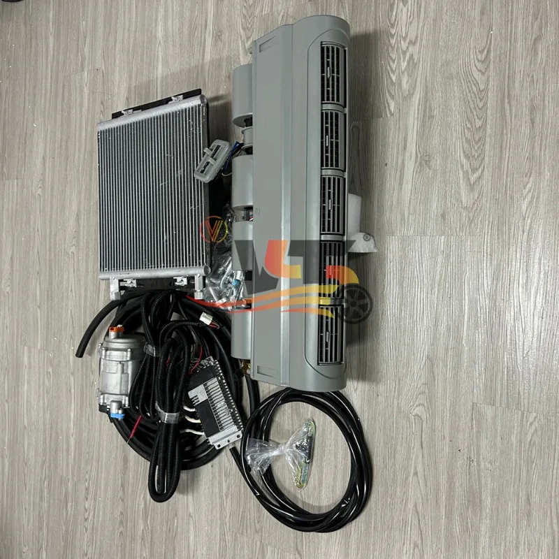 12v Mini-split air Conditioner Roof Parking air Conditioner for Van Electric Sleeper air Conditioner Truck  Semi Truck Ac