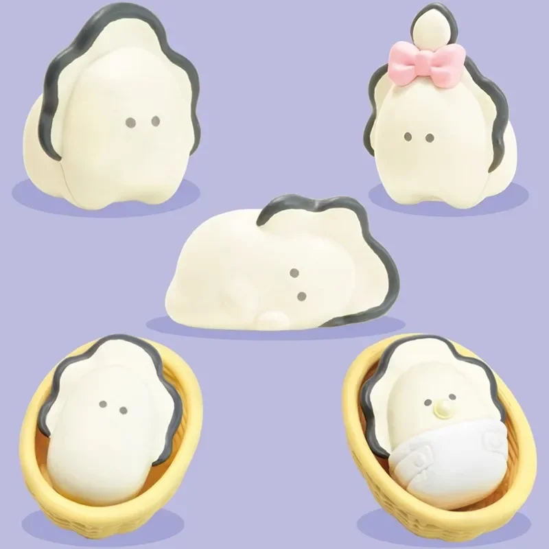 

Gashapon капсульная игрушка, милые фигурки, устрица, детская модель, игрушка, украшение для рабочего стола, подарки на день рождения для детей