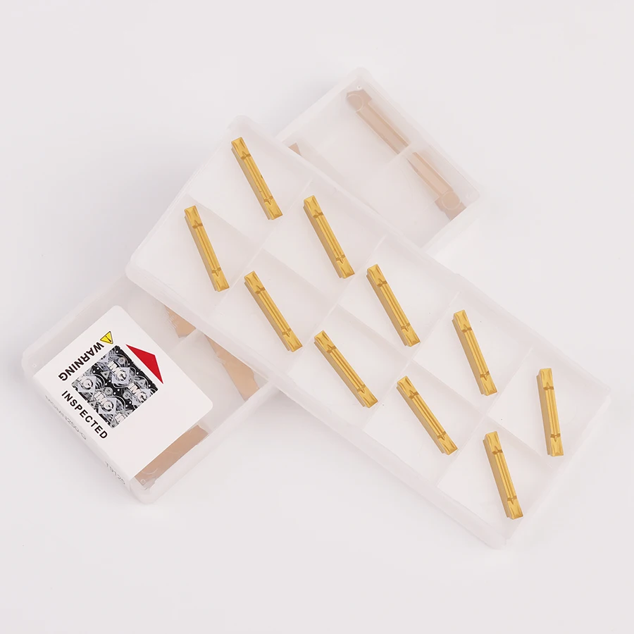 10 قطعة MGMN200-G MGMN250-G MGMN300/400/500-M T9125 الحز شفرات آلة خرط تعمل بالتحكم الرقمي بواسطة الحاسوب الحز أداة كربيد سبيكة الشق قطع إدراج