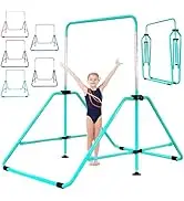 

Top Selling Professional Gymnastics Horizontal Bars Foldable Portable Sports Equipment Adjustable Height for Home Use Made Steel
