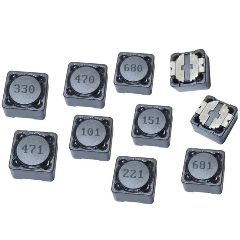 10PCS CDRH127 Power Inductor 2.2/3.3/4.7/6.8/10/15/22/33/47/68/100/150/220/330/470UH SMD Inductance CD127 12*12*7mm