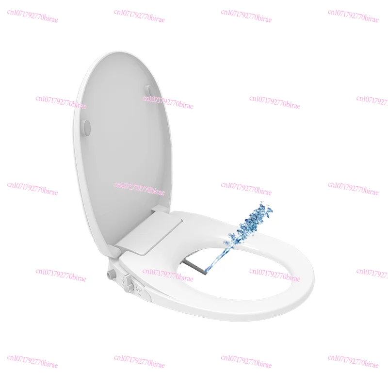 

Design: Extended Open Front Bidet Toilet Seat Attachment Non-Electric Slow Shut Off Dual Nozzle Nozzle Self-Cleaning