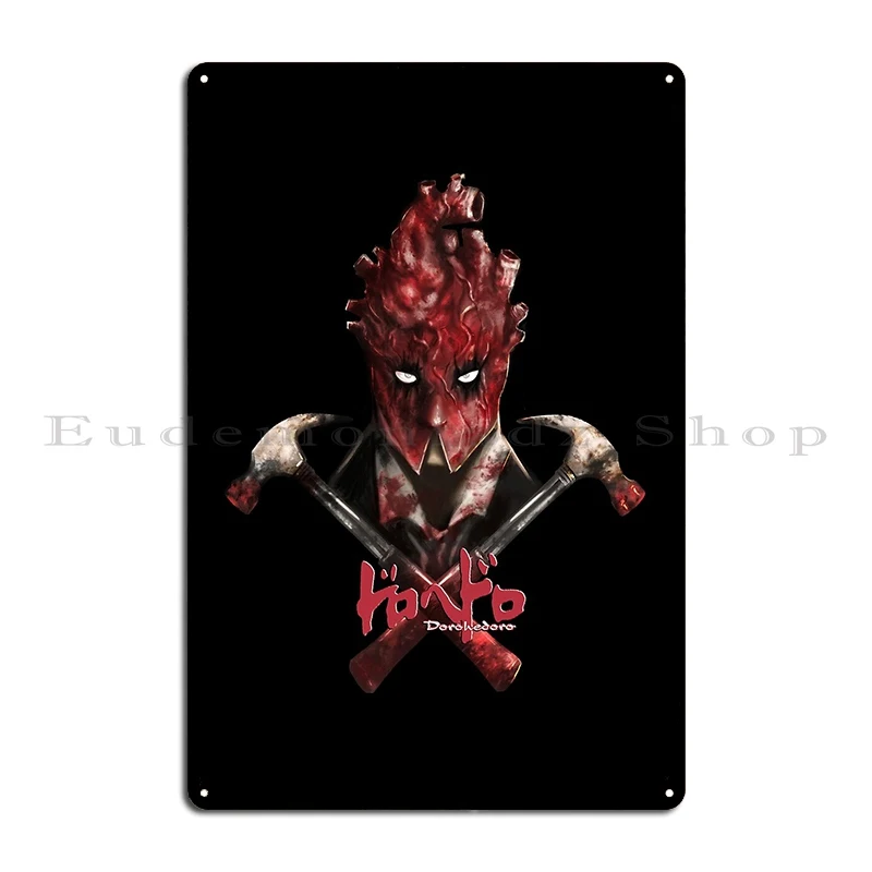 Dorohedoro Shin T Shirt Metal Plaque Cinema Classic Bar Printed Design Tin Sign Poster