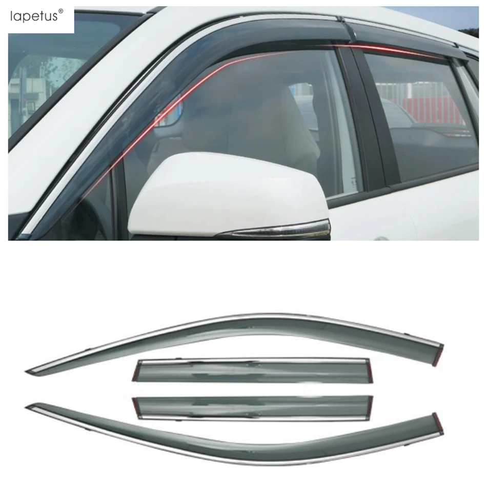 

Car Window Wind Smoke Deflectors For Toyota Corolla Cross XG10 2021 - 2025 Rain Sun Guard Vent Shade Shelters Visor Accessories