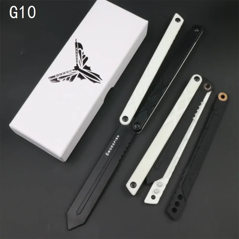 XDYY Swordfish G10 Fiberglass All-Plastic Non-Metallic Balisong Trainer