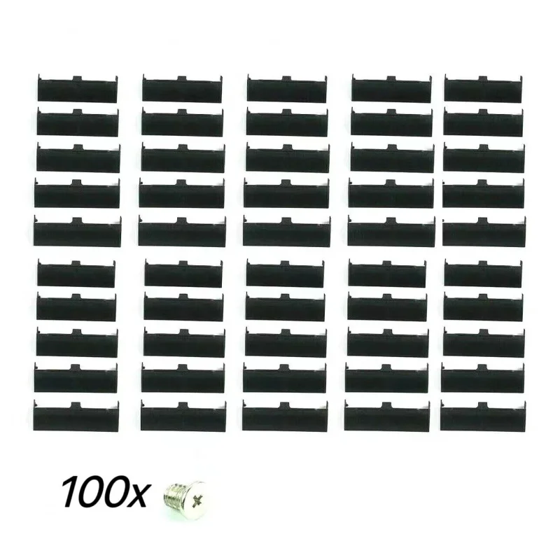 50 pcs Hard Drive Caddy Cover with Screws for Dell Latitude E6320 E6420 E6520 Replacement