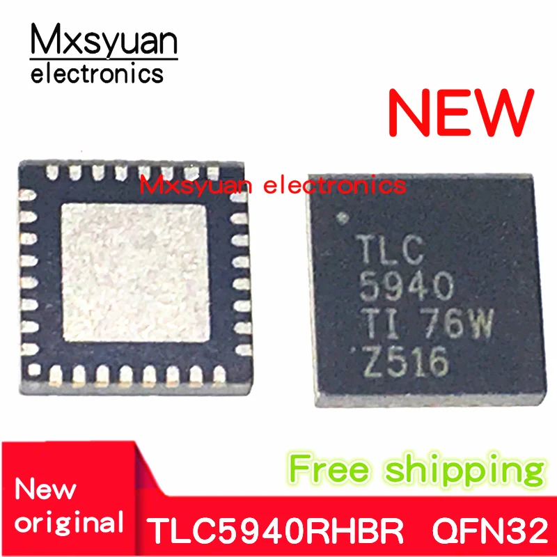 

10PCS~100PCS/LOT TLC5940RHBR TLC5940RHBR TLC5940 QFN32 New original In stock