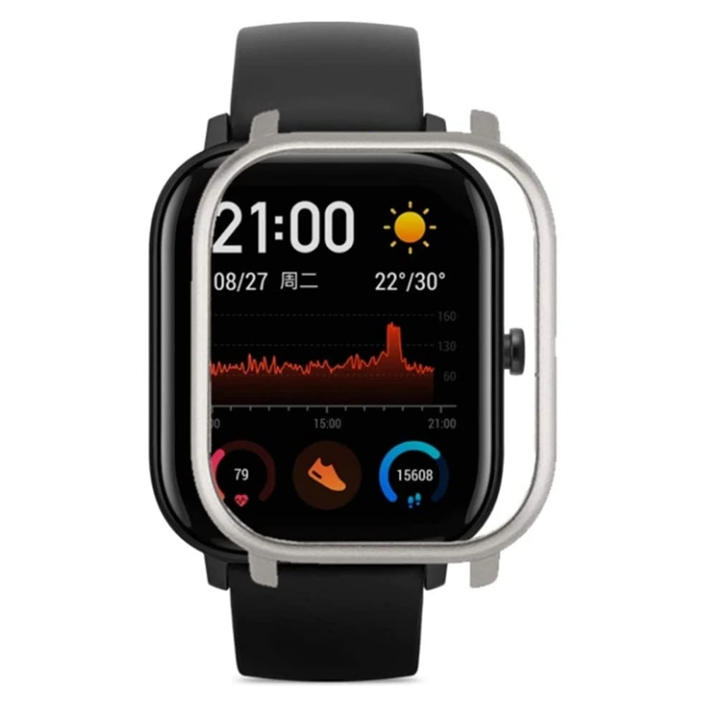 QWE-متوافق مع حافظة Xiaomi Huami Amazfit GTS الذكية وغطاء حماية الساعة