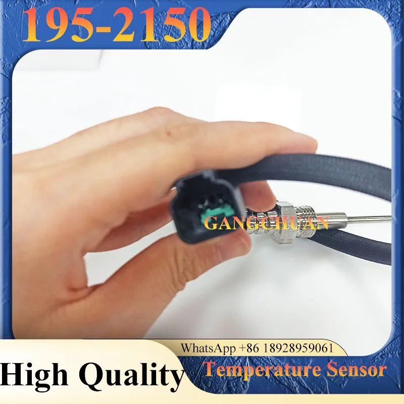 Hohe Qualität 195-2150 1952150   Wassertemperatursensor für Baggerteile 3508 3508B 3508C 3512 3512B 3512C Baggerteile