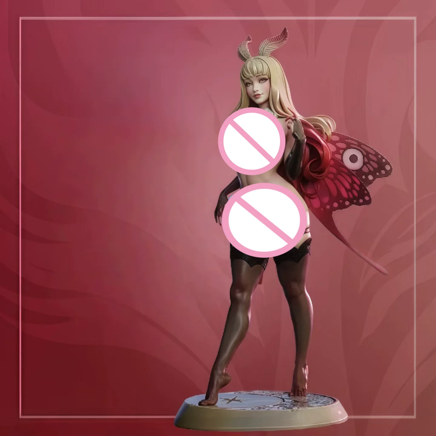 

Butterfly Elf Boutique Limited Edition 1/24 Scale Full Resin Figure Model Kit Assemble Miniatures Unassembled Unpainted