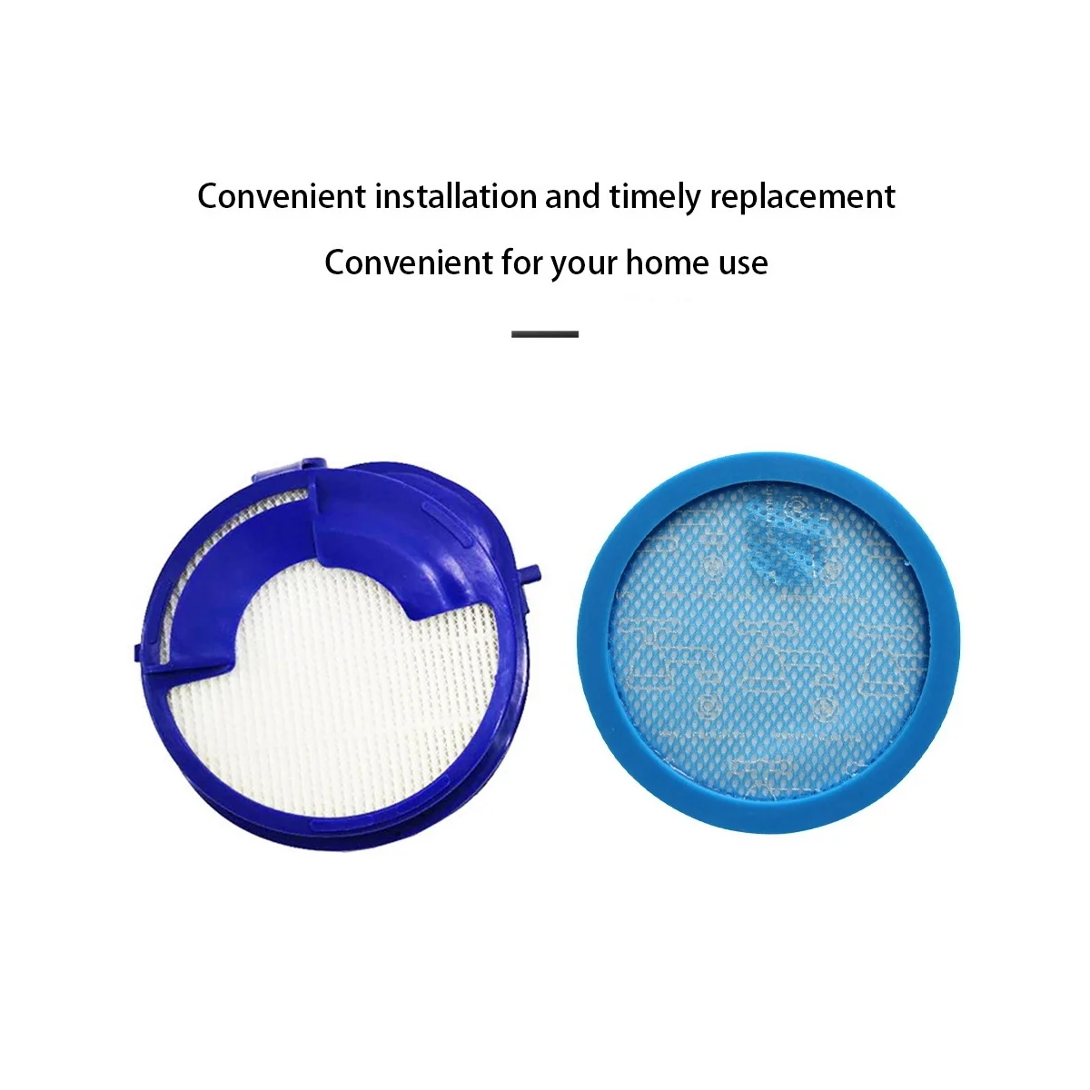 Tela De Filtro Frontal Para Aspirador Dyson DC24, Elementos De Tela De Filtro HEPA, Filtro De Motor De Algodão, Acessórios