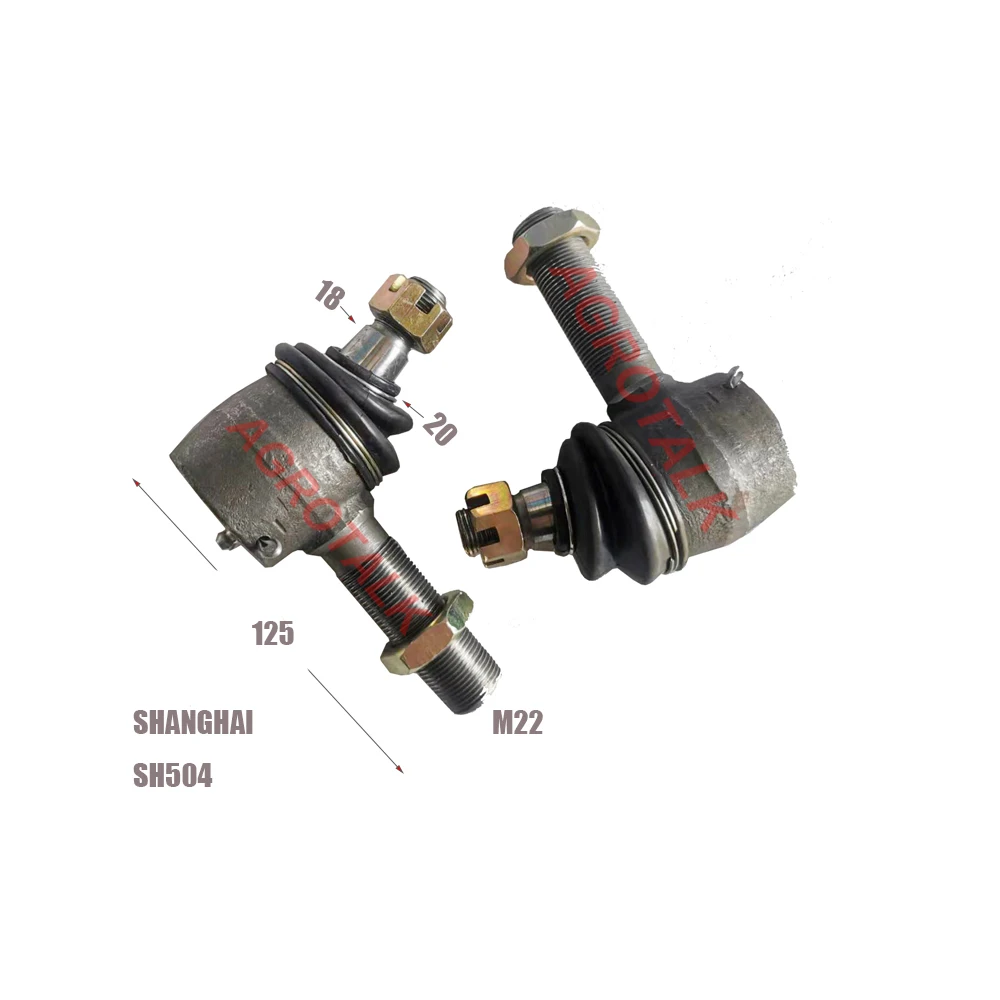 Set of steering joints / power steering joint for Shanghai SH504 tractor , part number :