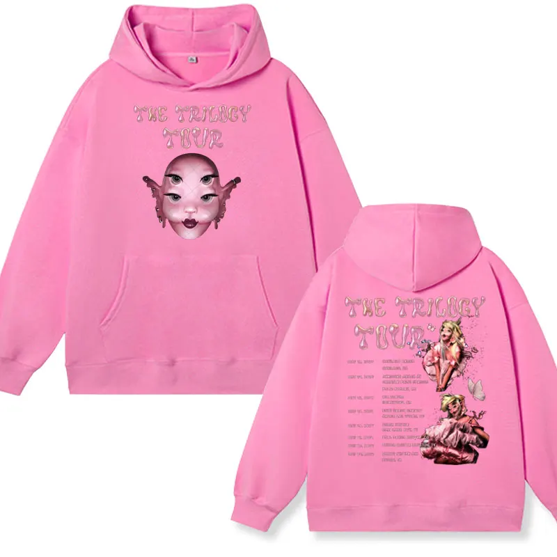 Melanie Martinez De Trilogietour 2024 Hoodie Heren Winterstreetwear Oversized Sweatshirts Met Lange Mouwen