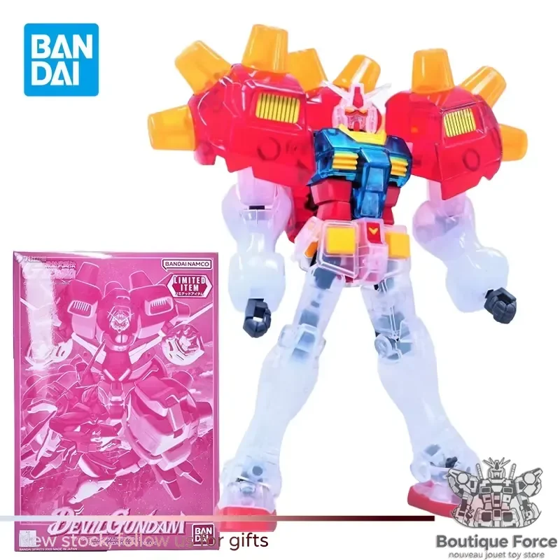 

Bandai Gundam Build Divers Devil Gundam Action Figure Plastic Model Kit Mobile Suit Gunpla Anime Toy for Boys Children's Gift