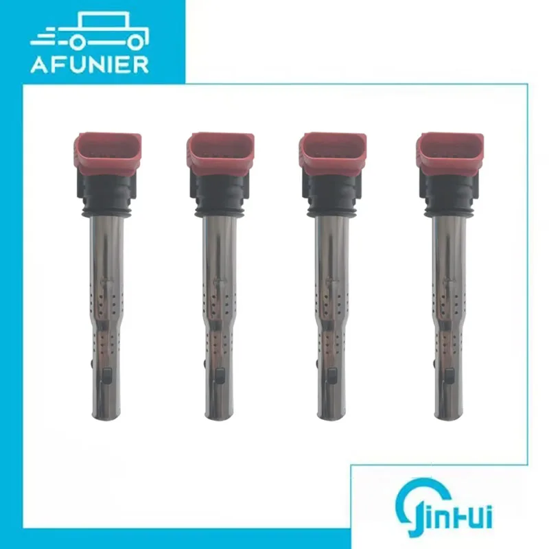 

4Pcs Ignition Coil For VW Touareg A4 S4 A5 A6 S6 Alroad A7 A8 Quattro Q5 Q7 R8 2.8 OE No.:06E905115E