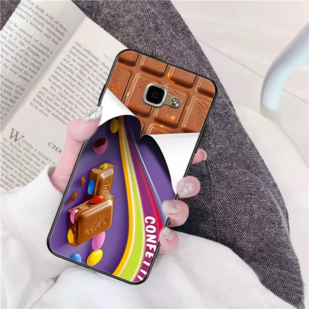 Chocolate Milka Box Phone Case For Samsung A 10 11 12 13 20 21 22 30 31 32 40 51 52 53 70 71 72 73 91 13 Shell