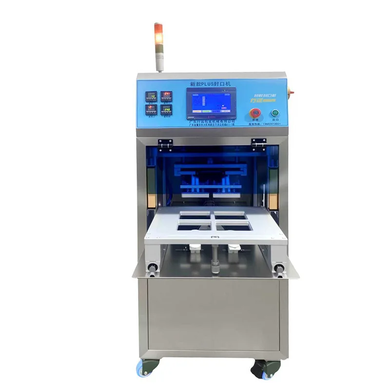 Wet Compress Cotton Pad Sealer,  Wet Wipe Box With Lid Film Sealing Machine