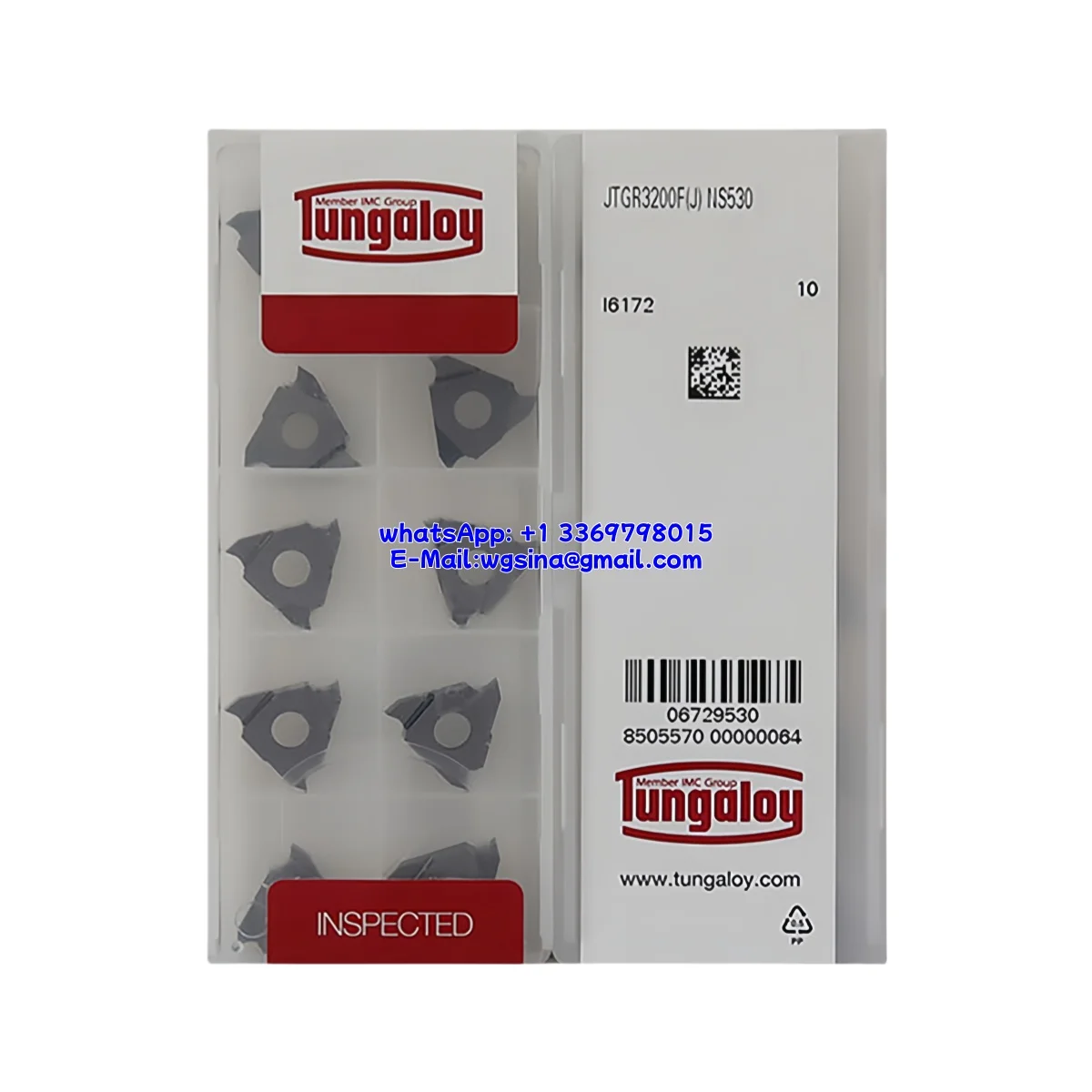 

100% Original JTBR JTBR3 -010F TH10 Groove Insert