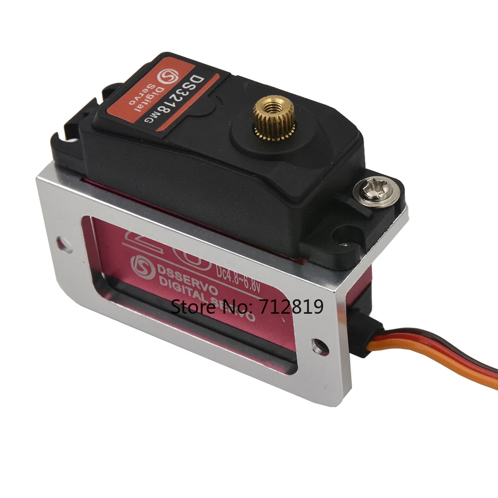 CNC Aluminiumlegierung Servo Installieren Halter Halterung für RC Flugzeug Boot Auto 3003 MG995 Servo Halterung