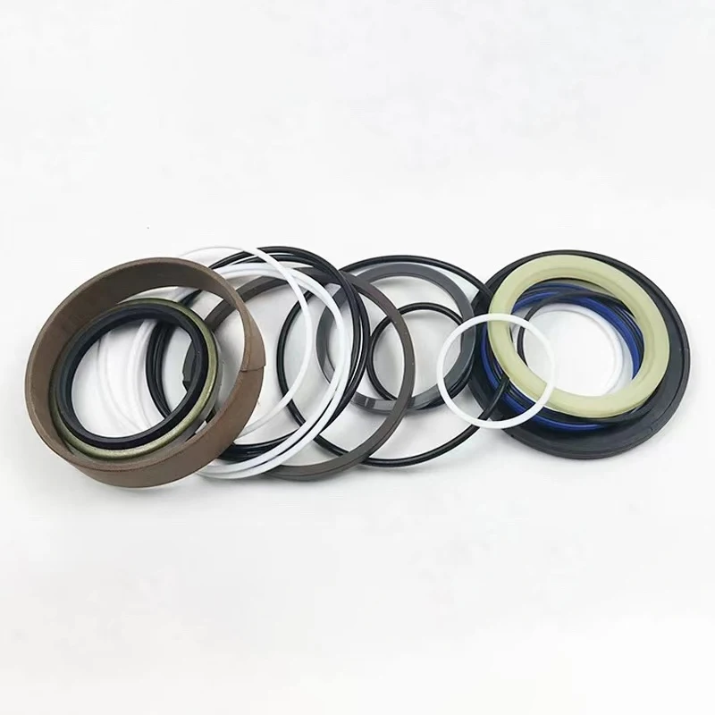 

4 Sets R200-7 R210-7 R220-7 Arm/Boom/Bucket Cylinder Seal Kit for R200/210/220-7 Crawler Excavator Hydraulic Stamp Kits