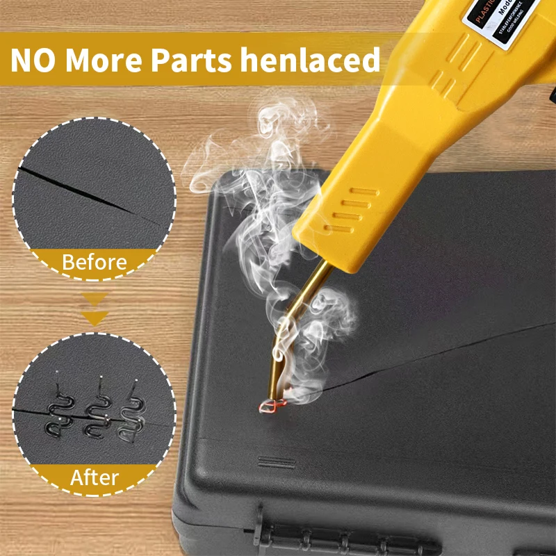 طقم إصلاح لحام البلاستيك الساخن للوحة قيادة مصد السيارة - أنواع متعددة من الدبابيس مناسبة لآلات اللحام المختلفة