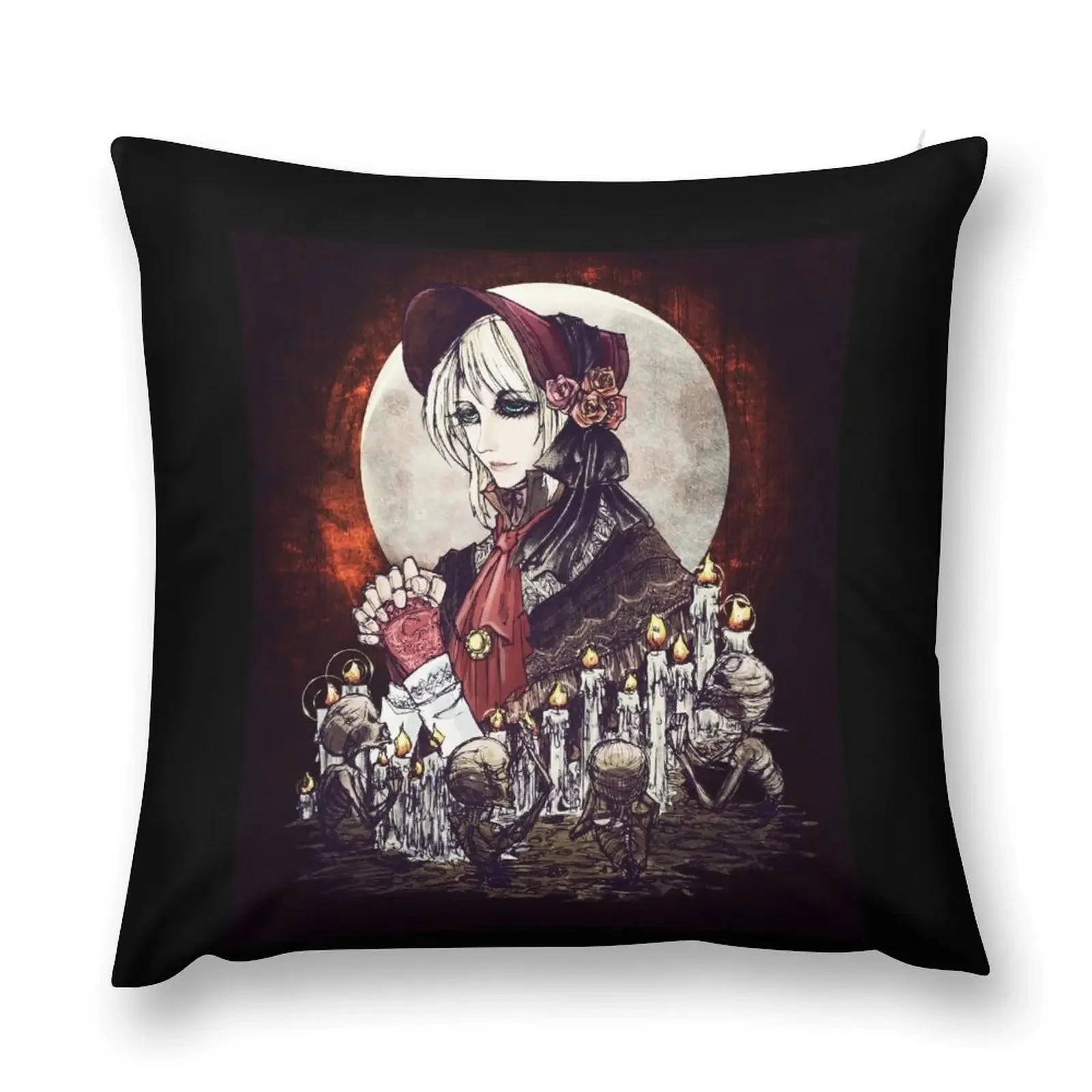 

Bloodborne: Doll Throw Pillow sleeping pillows Decorative Pillow Covers For Sofa Sitting Cushion pillow