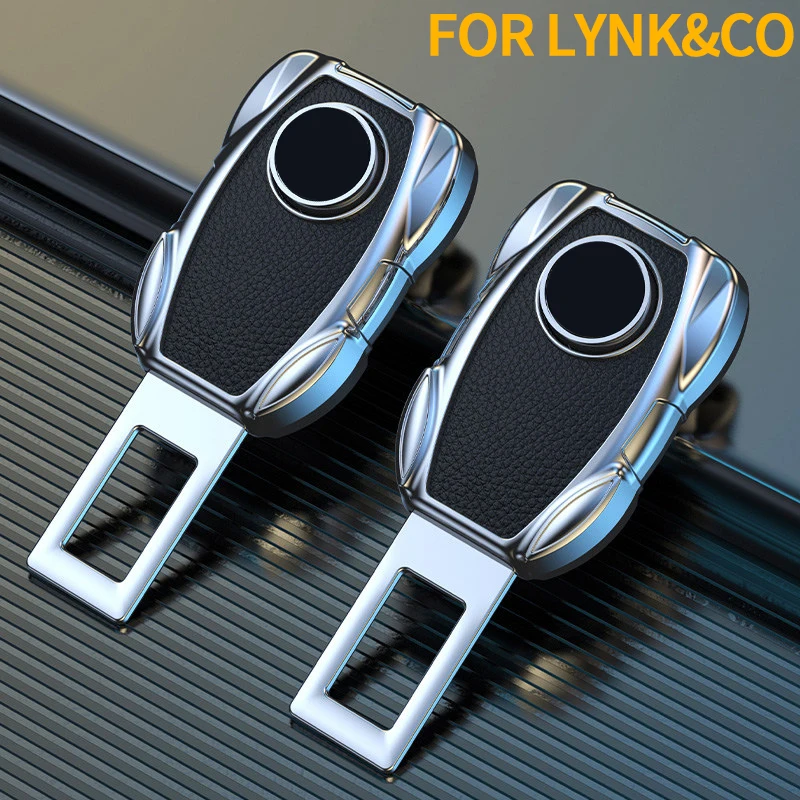 Zinc Alloy Car Seatbelt Extender Easy To Install & Remove For LYNK&CO 01 Phev 02 03+ 05 06 09 EM-P PHEV 09 Interior Accessories