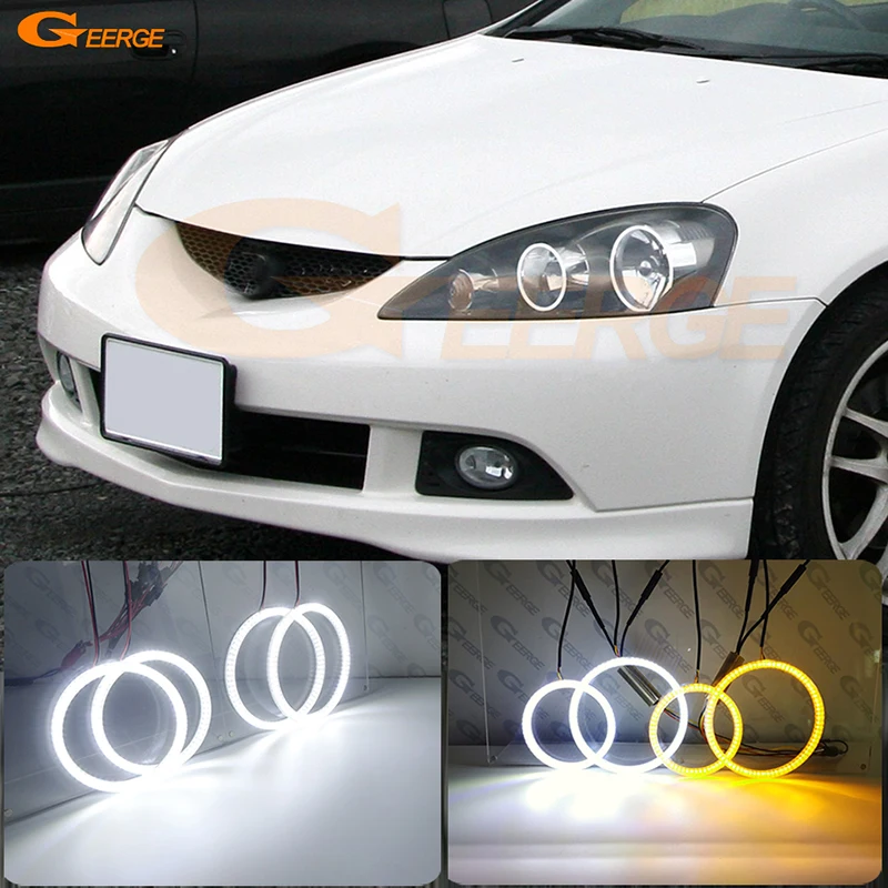 

Для Honda Integra DC5 2005 2006, отличный ультра яркий A/W, дневной свет, указатель поворота SMD, светодиодный комплект «ангельские глазки», кольца Halo