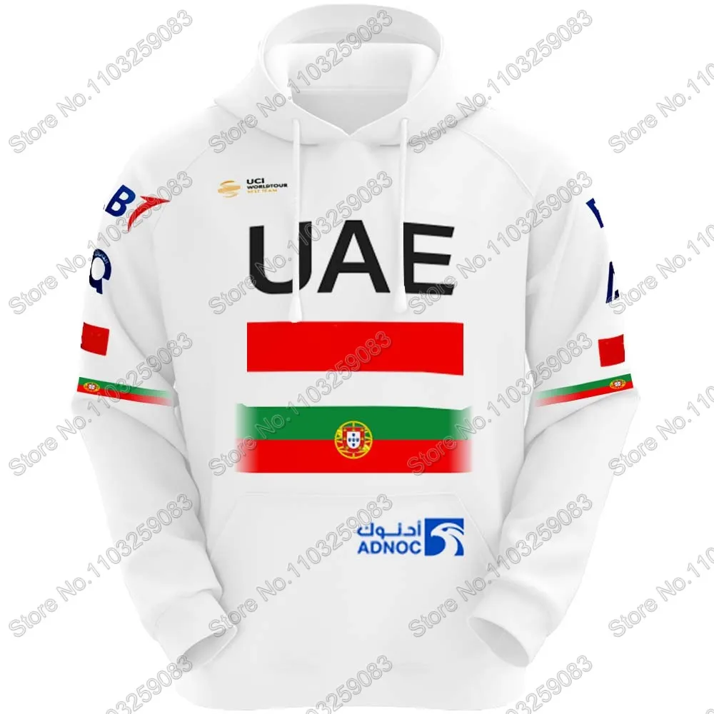 2024 UAE Hoodie Men Casual Sweatshirt Winter Portugal Slovenia Hoodies Red Clothing Hoody Streetwear Sportswear