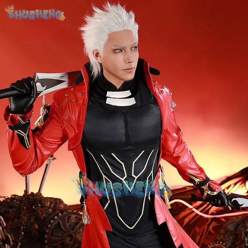 Honkai:Star Rail FATE Archer disfraz de Cosplay uniforme Halloween carnaval fiesta Navidad juego ropa de rol para hombres