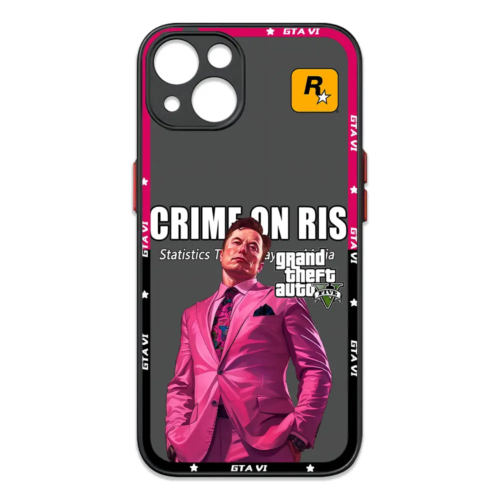 حافظة لهاتف آيفون 17 16e 16 15 14 13 12 11 Pro Air Max XR XSMax 7 8 6s Plus غطاء خلفي شفاف غير لامع