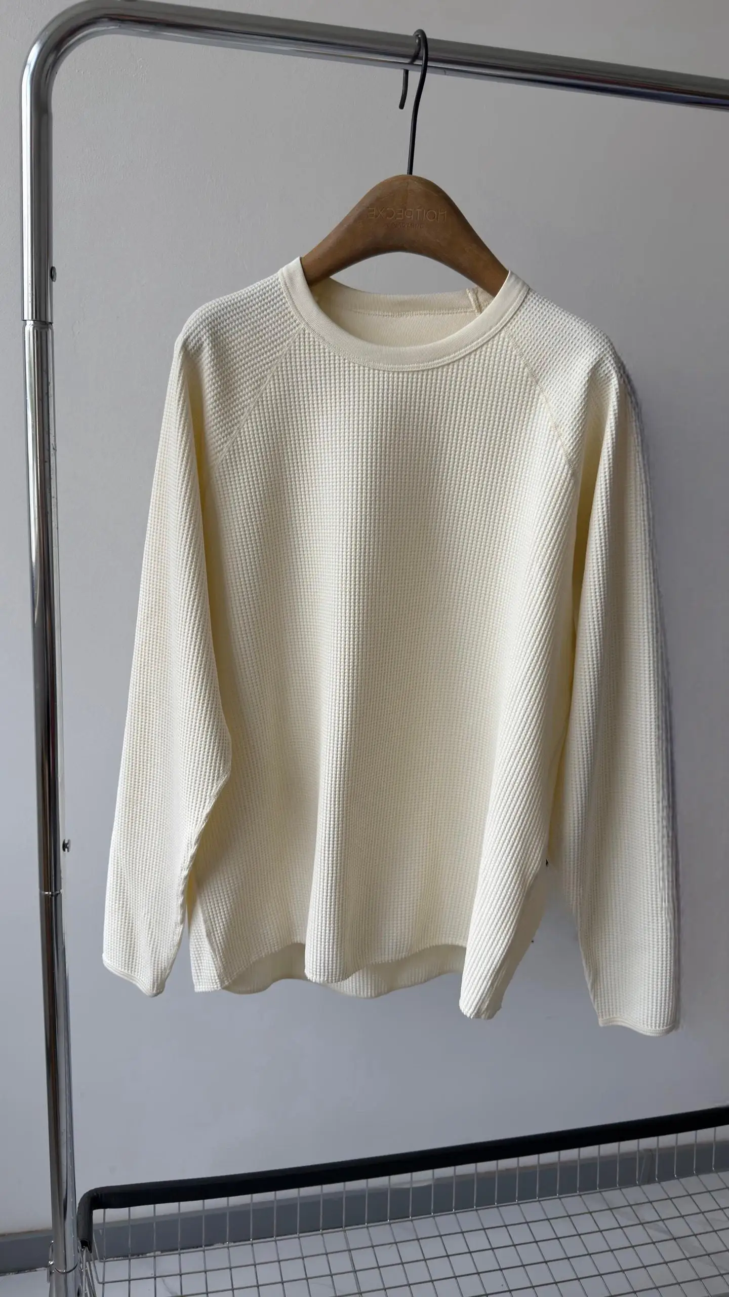 2026 Couple Golf Long Sleeve T-shirts Crew Neck Waffle Fabric  Grid Breathable Outdoor Golf Shirts