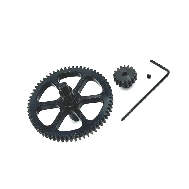 Motor Reduction Gear for WLtoys 124006 12423 12427 12428 12429 Metal Upgrade Parts Kit RC Car OP Accessories