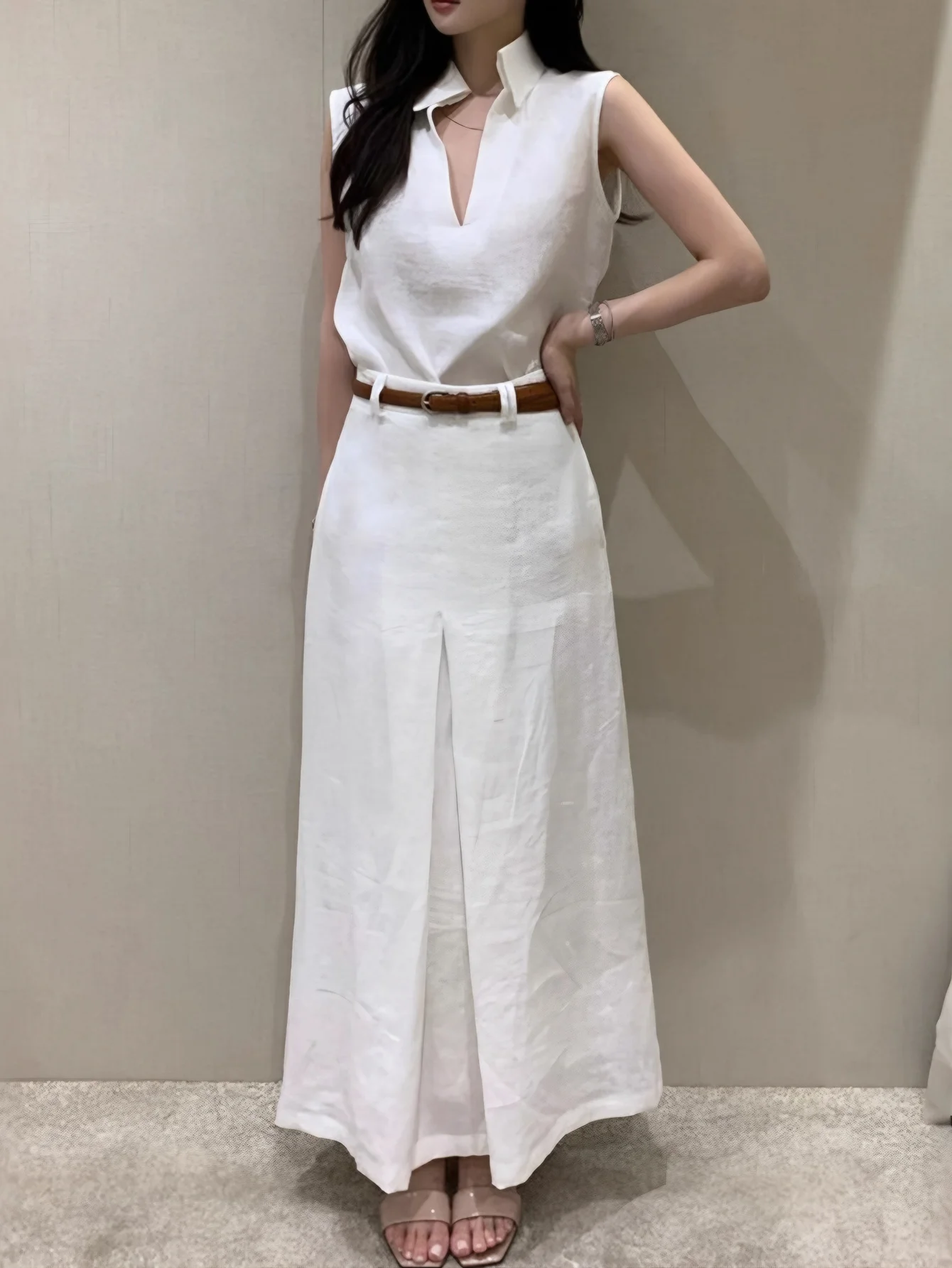 

Casual Fit Suit Set Decorative Design Comfortable Style Women's Fashion Outfit Combo