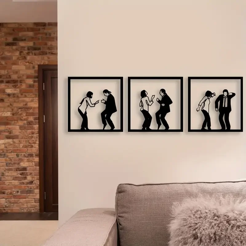 DDPNKL 3-Piece Metal Novel Low - Home Decor Enthusiast ulasan dan harga