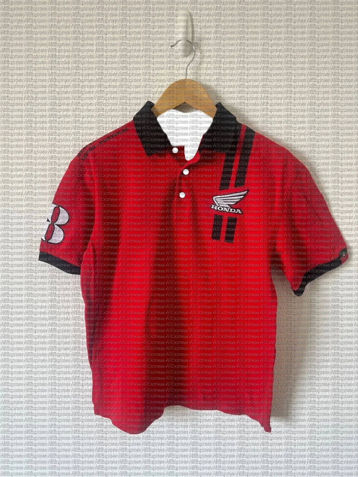 

Honda Dealer Meeting Lisboa 18 Portugal Polo Shirt Men's 70 Years Summer Versatile Short-Sleeved Racing T-Shirt Moto Riding Top