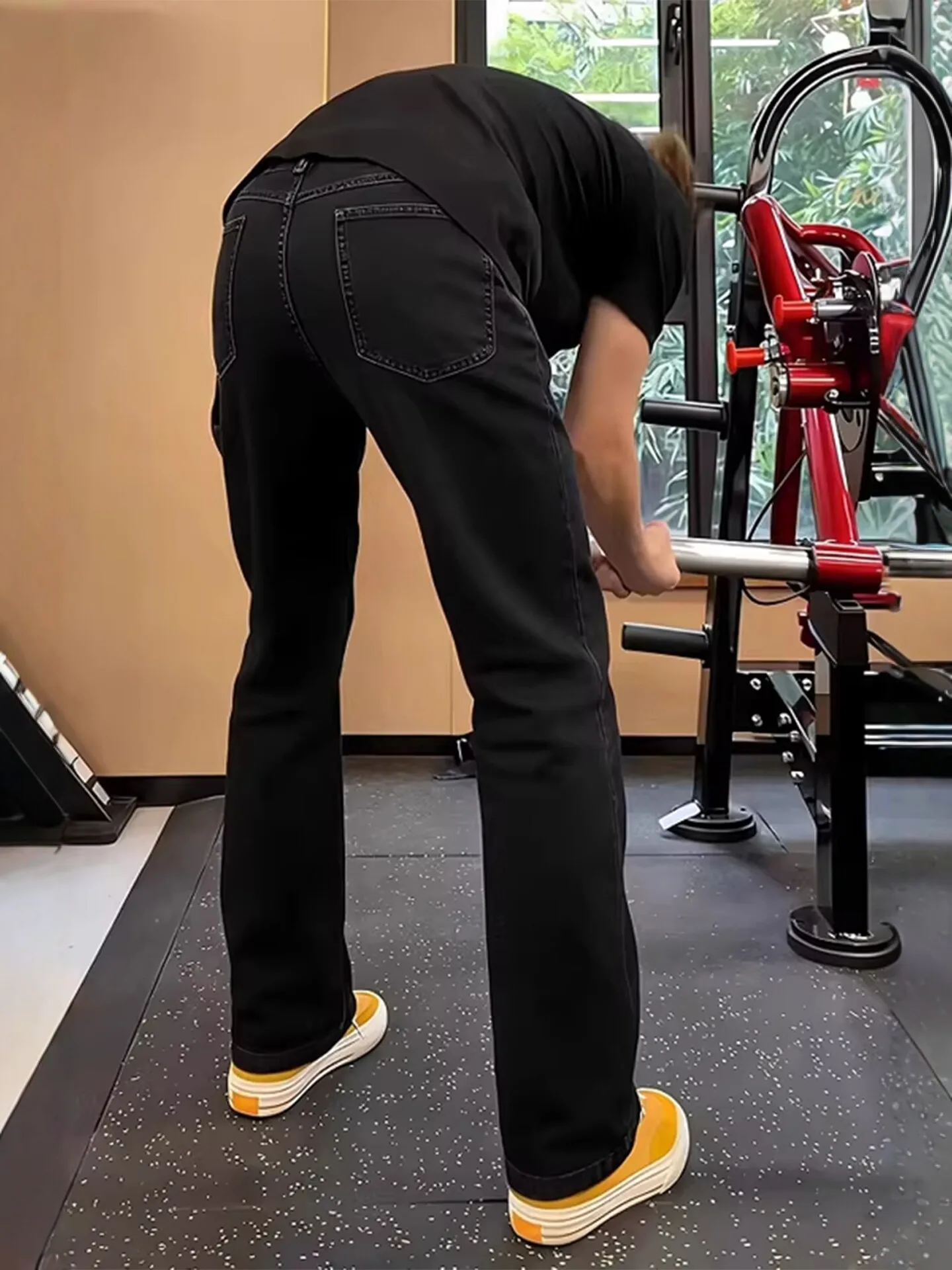 

Cleanfit Bla Slim Fit Bell Bot Jeans Men's American High Street Straight Leg Slimming 57 Willow Le Knife Pants