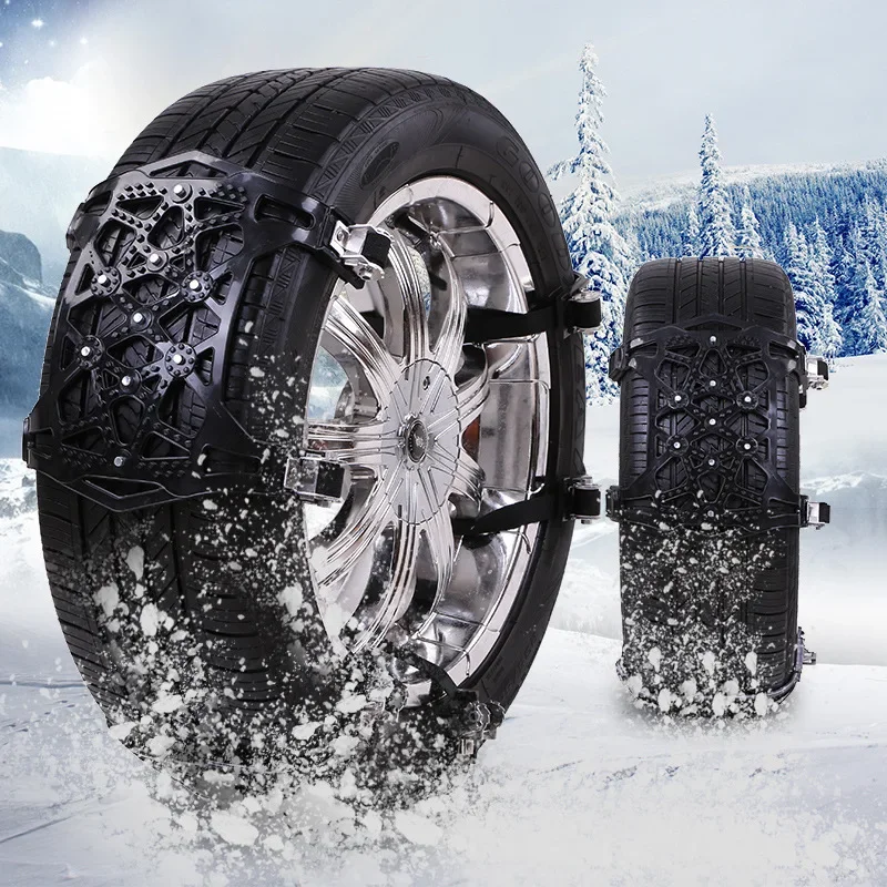 Car Anti-Skid with Snow Mud Road Anti-Skid Universal Car Nonskid Chain Car Cleat Tire Chain Nonskid Chain