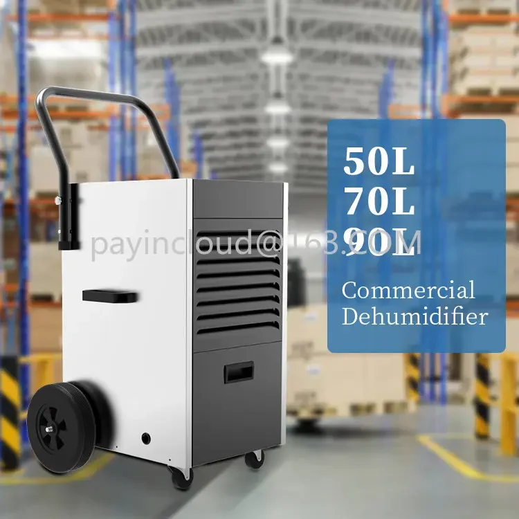 Commercial Dehumidifier Suppliers 50l 70l 90l 138l 150l Large Greenhouse  Industrial  for Grow Room