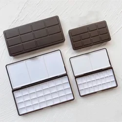 24/48 Color Watercolor Pigment Distribution Box 2/3.4ml Pigment Storage Empty Box Art Student Outdoor Painting Palette Cases