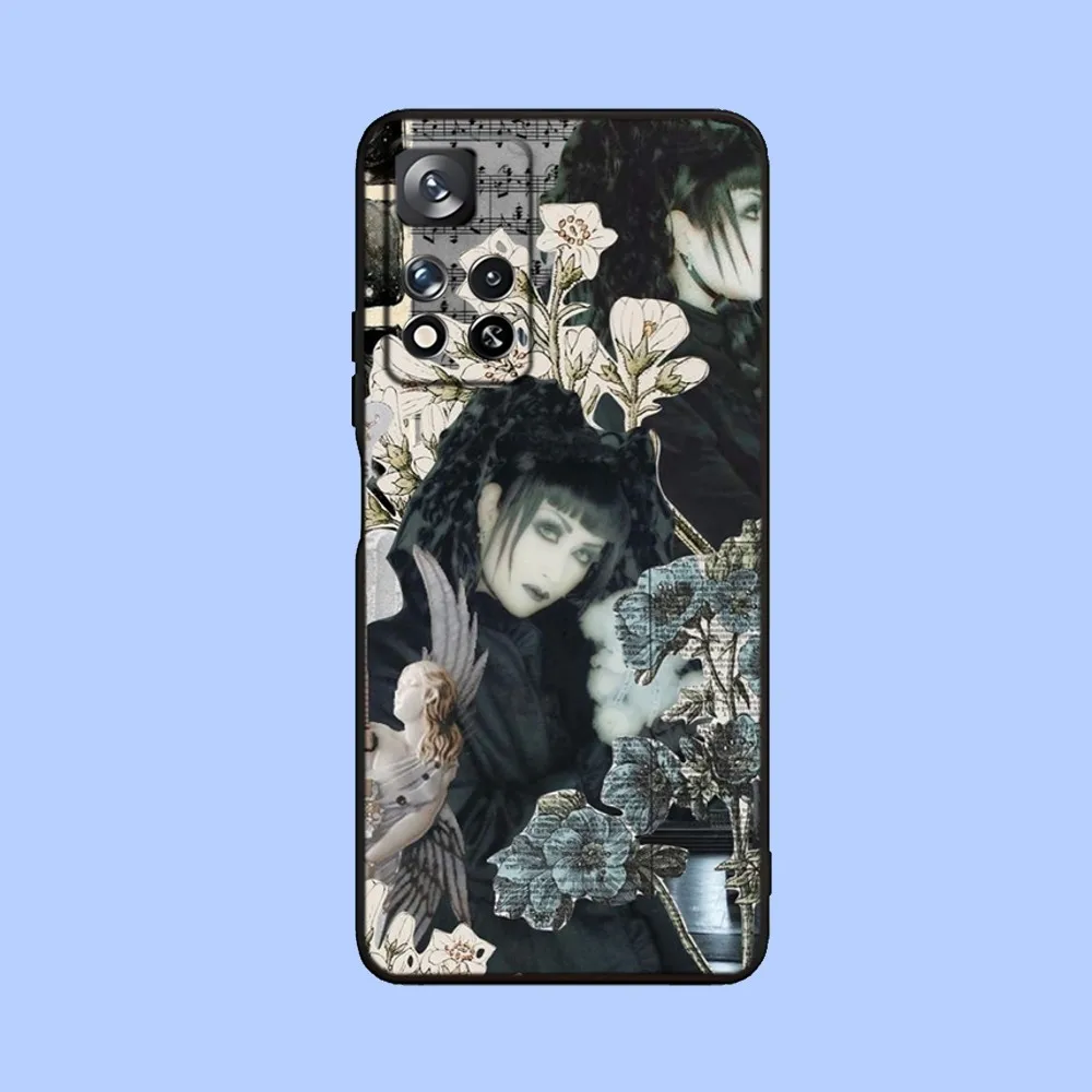 Malice Mizer Rock Band Phone Case For Samsung Galaxy A13,A21s,A22,A31,A32,A52,A53,A71,A80,A91 Soft Black Cover