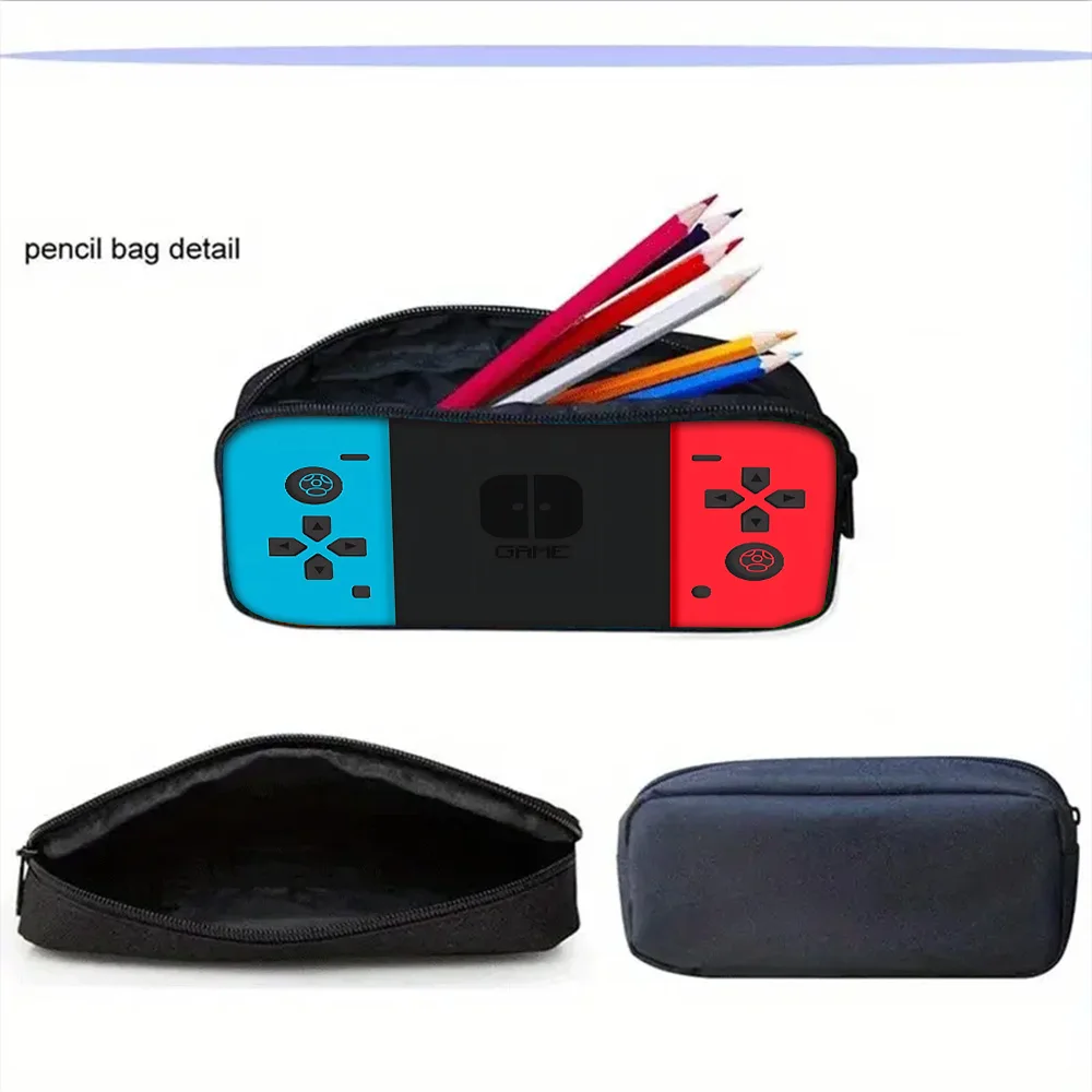 Games Console Child School Backpack with Lunch Bags ,Pencil Bags ,School Bags for Boys Girls Best Gift view 6